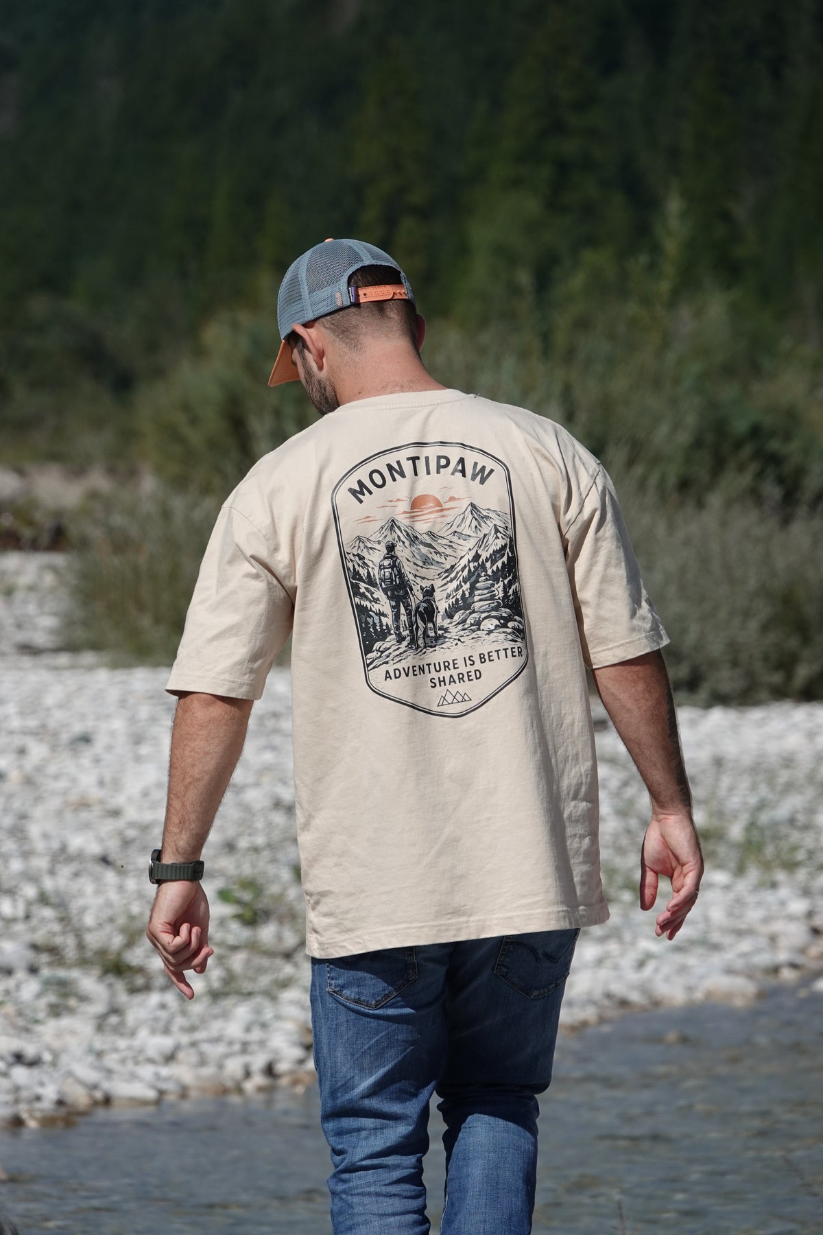 Montipaw – The Summit Oversized Shirt | Beige
