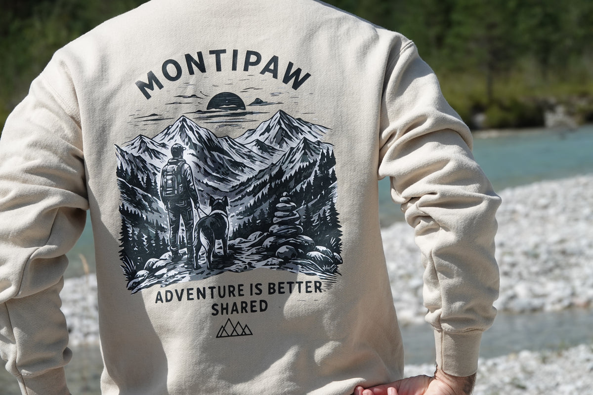 Montipaw – The Shared Trail Oversized Sweatshirt | Beige