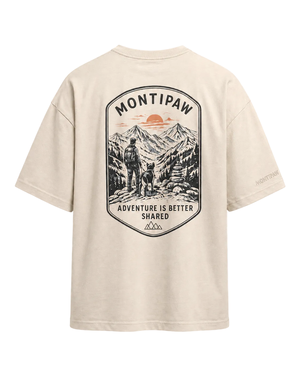 Montipaw – The Summit Oversized Shirt | Beige