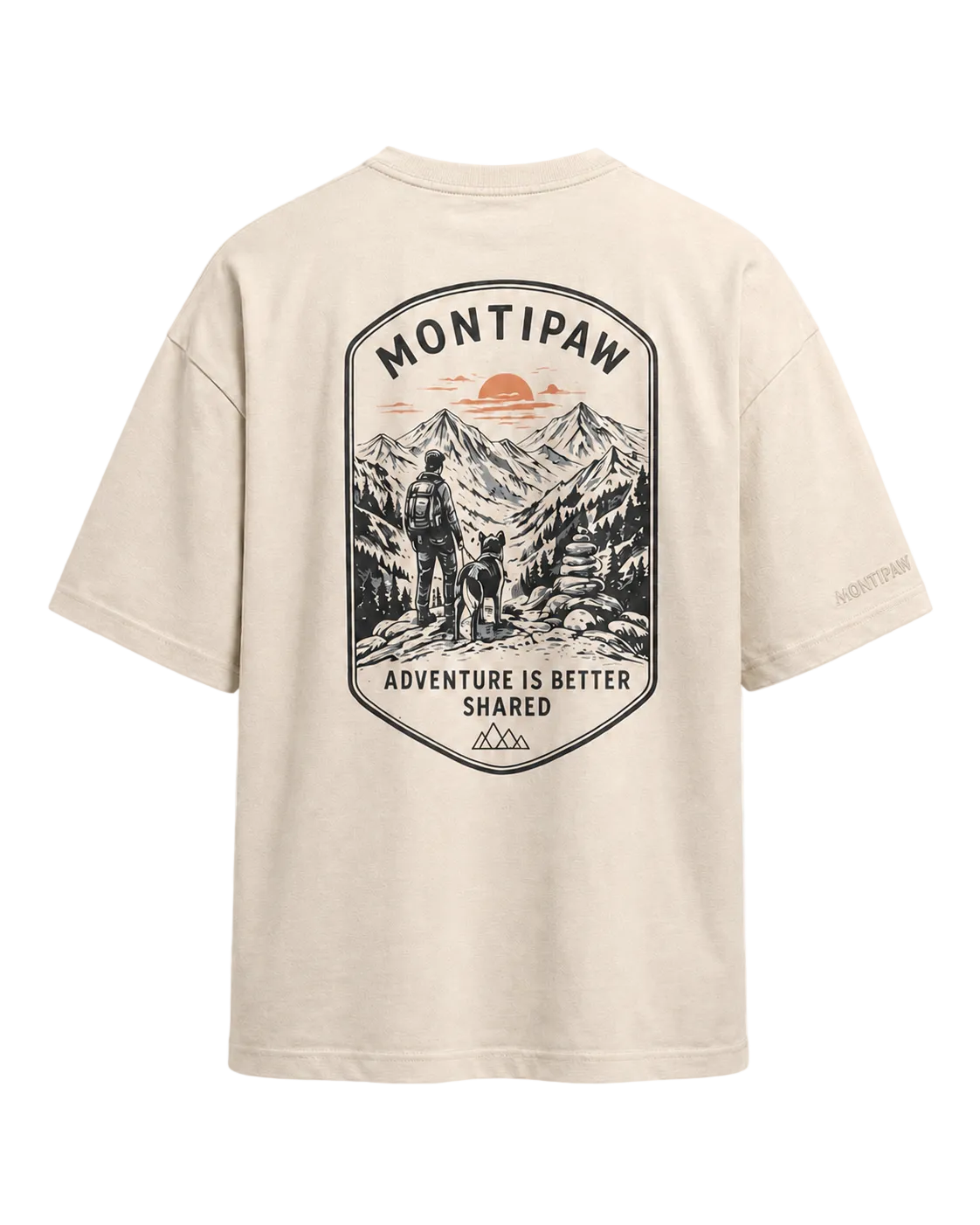 Montipaw – The Summit Oversized Shirt | Beige