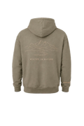 Olivgrüner Montipaw Rooted in Nature Hoodie – Rückansicht